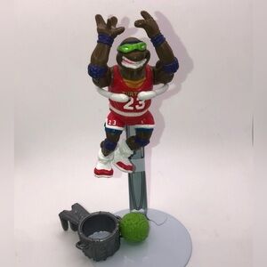 90S TMNT Slam Dunkin Donny Action Figure 100% Complete w Accessories